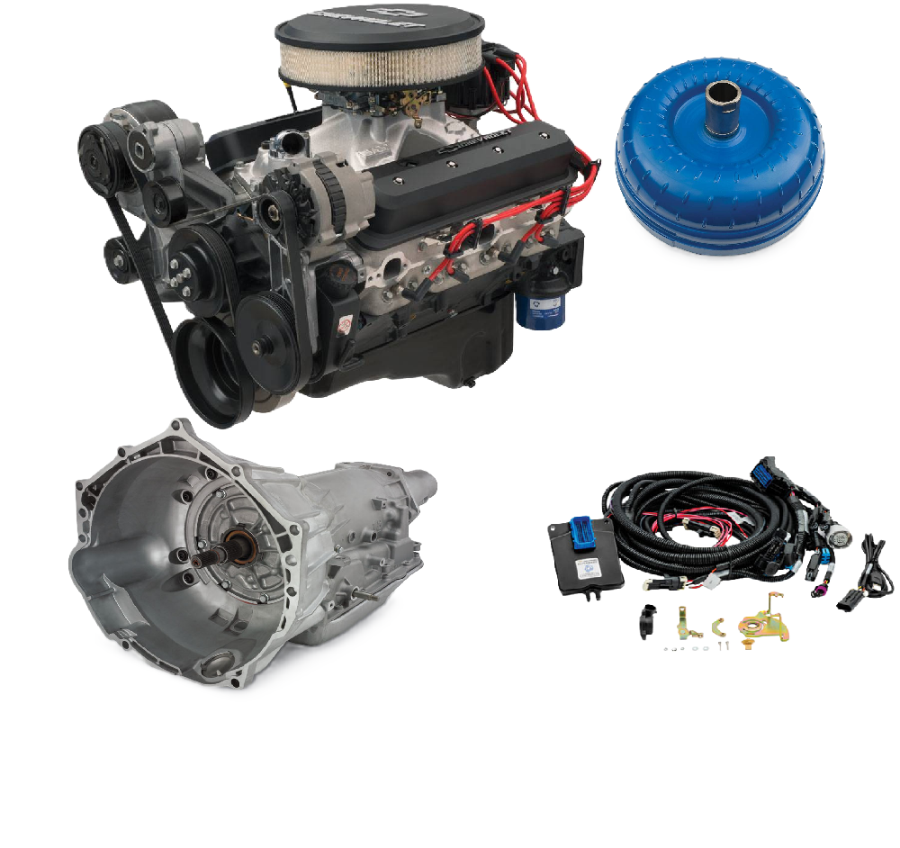 ZZ6 Turn-Key Connect & Cruise Crate Powertrain System W/ 4L65-E